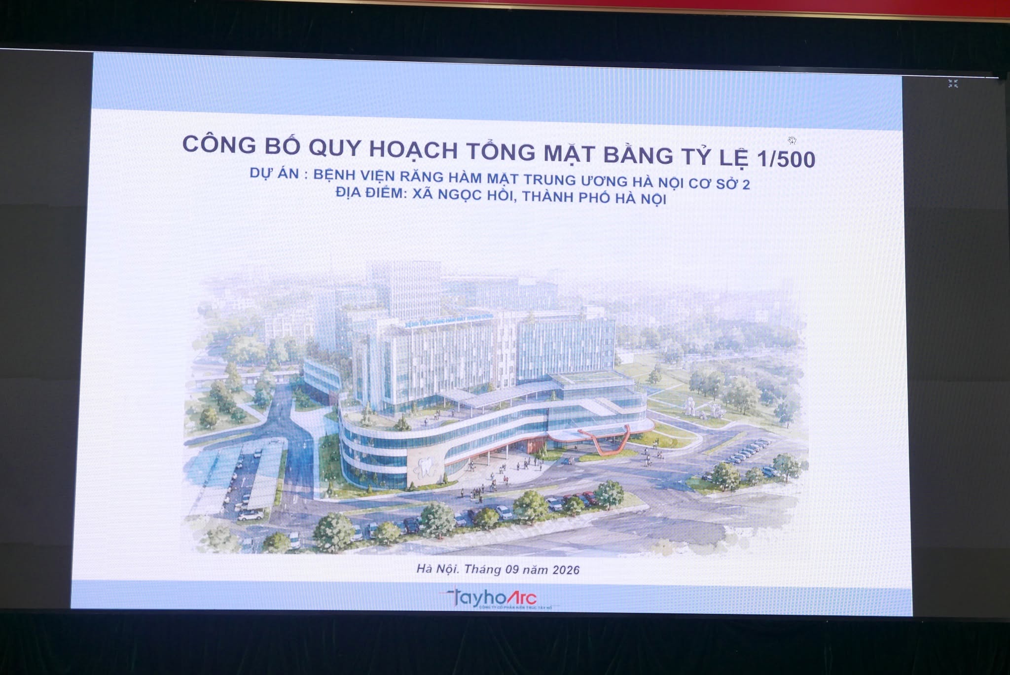 Sơ đồ vị trí và phối cảnh tổng thể Bệnh viện